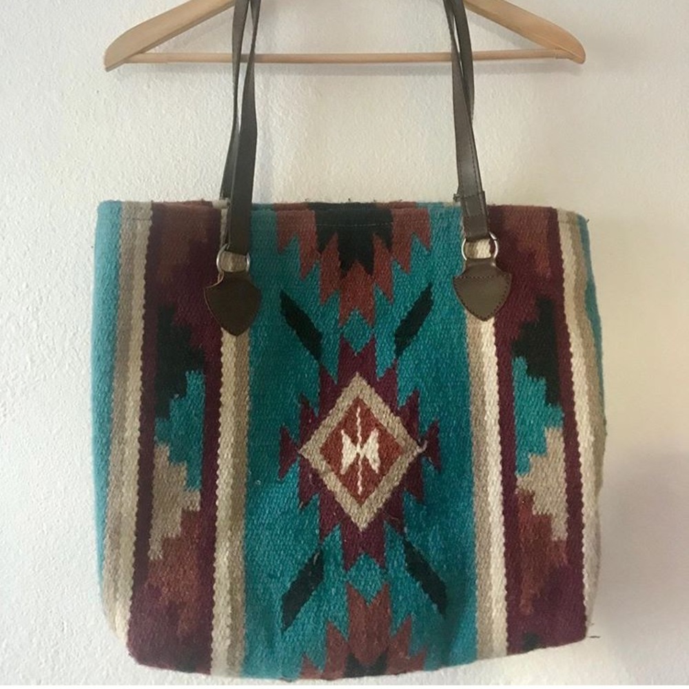Southwest style wool bag